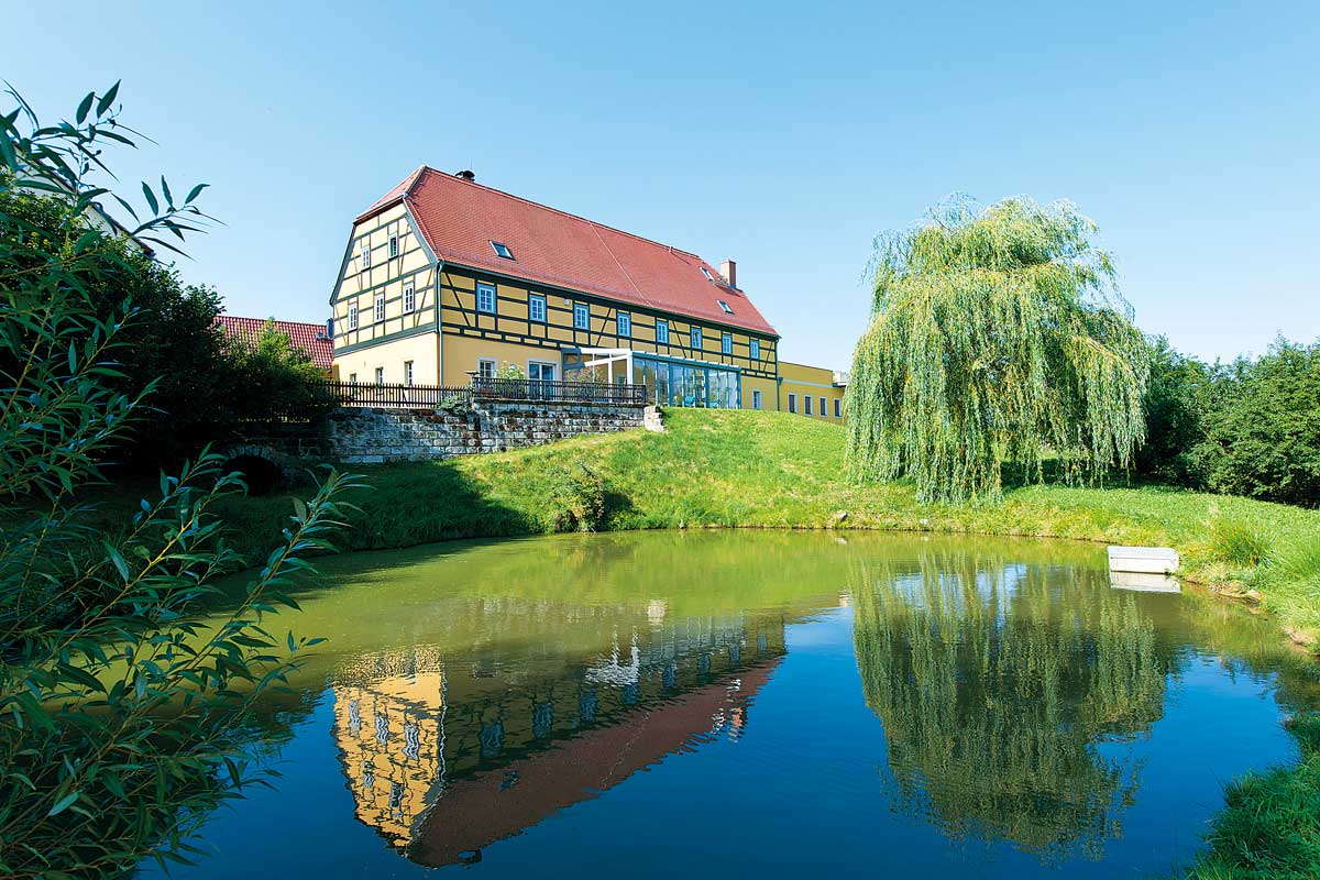 Impressionen Alter Gutshof Papstdorf Sächsische Schweiz