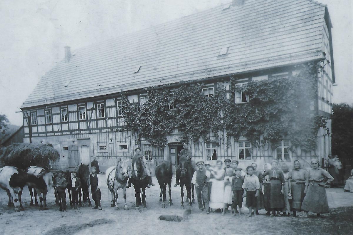 Historie Alter Gutshof Papstdorf Sächsische Schweiz